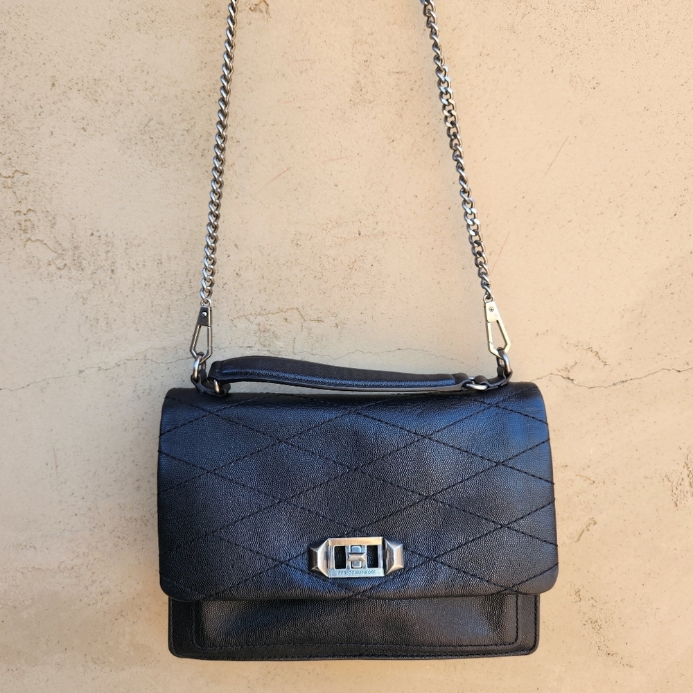Rebecca Minkoff Je t'aime Black Crossbody - Picture 13 of 16
